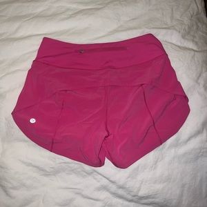Hot Pink Lululemon shorts
